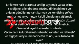 Birine Söz Dinletmek İçin Dua
