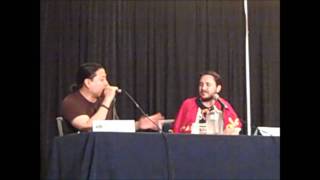 Dragon*Con 2011 - Wil Wheaton w/ Garrett Wang - Discussing rivalry with Aaron Douglas