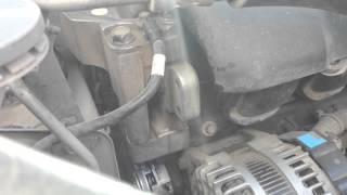 Nissan X-trail T31 MR20DE гул шум вой на холодную
