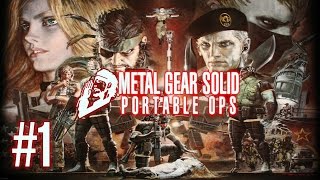 Metal Gear Solid: Portable Ops | Capítulo 1 | Let's Play en Español | PSP