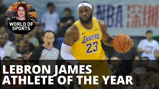 Lebron James named Time's 'Athlete of the Year', cites social justice reform