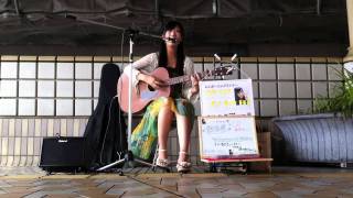 「バレンタイン デー」 前田有加里さん 7月3日 上野駅前路上ライブ  その3