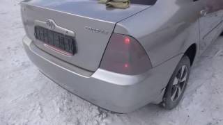 Как отремонтировать задние фонари Toyota Corolla