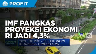 IMF Pangkas Proyeksi Pertumbuhan Ekonomi RI jadi 4,3%