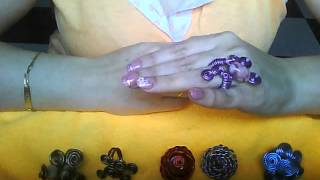 anillos de alambre,,,sara