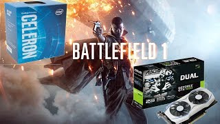 Battlefield 1 G3930 - GTX 1050 2 GDDR5