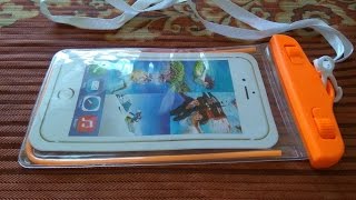 Распаковка №58 (Водонепроницаемый чехол для Смартфона) AliExpress