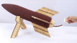 NTN - Xếp 10.000 Que Diêm Thành Súng Ten Lửa Đốt Như Thế Nào