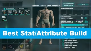 Ark: Survival Evolved - Best Stat/Attribute Build