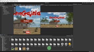 Cara menambahkan tombol channel YouTube di game Unity yang kita buat