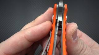 Curtiss Knives Nano Orange G10 - NANO1