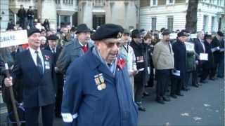 Ajex ceremony at the cenotaph - PART TWO