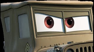 Мультики про машинки, Машинки тачки, Молния маквин, С сержантом по бездорожью, Гонки. Мультик