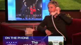 Ellen Calls The White House!