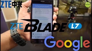 Como Quitar Cuenta Google ZTE BLADE L7 FRP