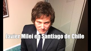 Javier Milei en Vía Pública del canal 24 horas y en la radio infinita(traído por partido libertario)