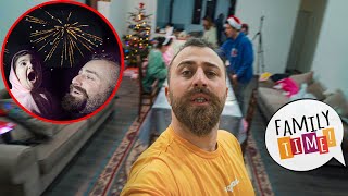 როგორ შევხვდით ახალ წელს/ოჯახთან ერთად ????