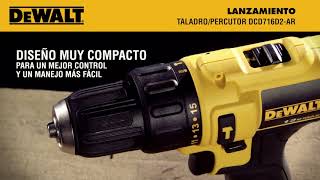 #Lanzamiento Taladro/Percutor DCD716D2-AR