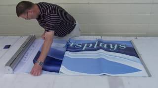 Economy Retractable Banner Stand - Replace Banner Print