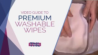 Premium Washable Wipes by The Nappy Lady