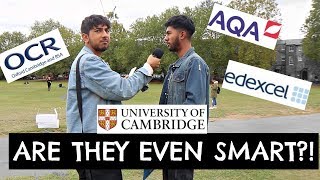 Asking Cambridge University Students GCSE Questions!
