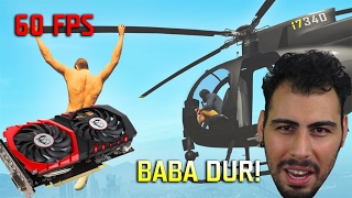 Yumurtam Kırıldı! GTA5 MSI GTX 1050 FPS Değerleri ve Ekran Kartı Isısı