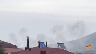 Небо Степанакерта сегодня утром
