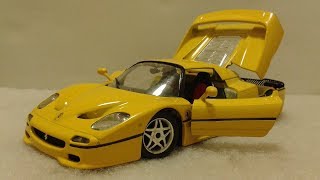 MODELLISMO - Restauro conservativo Ferrari F50 Hard-Top (1995) [Bburago 1/24]