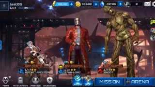 Marvel Future Fight _ Guardians of the Galaxy update gameplay