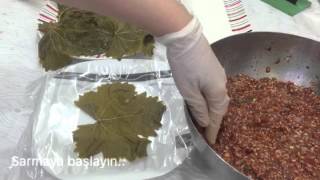ZEYTİNYAĞLI YAPRAK SARMA TARİFİ