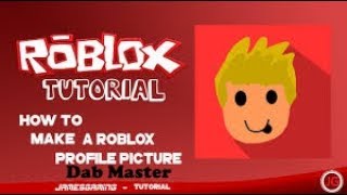 How To Make A Roblox Youtube Icon!