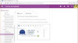 Firma de Imagen en correos de Hotmail