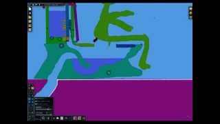 Toilet simulation: algodoo physics sandbox