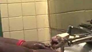 JOEY'S FIRST BATH