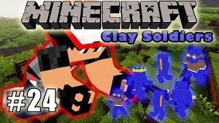 "ZOMBIE APOCALYPSE!!!!" - Minecraft Clay Soldiers Mod Let's Play Episode 24