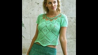 Летняя Кофта Спицами - 2019 / Summer Jacket Spokes / Sommer Jacke Spokes
