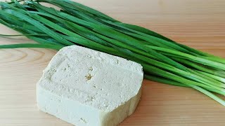 【小穎美食】豆腐加韭菜這樣做，我家一周吃6次，每次都多吃1碗飯，太香了