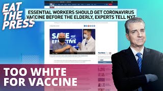 The Elderly "too white" to get Covid Vaccine?