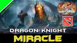 Miracle Plays Dragon Knight Mid VS Storm Spirit 7.19b 2018 Dota 2 - Pro Fullgameplay