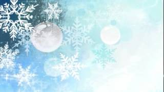Футажи: Красивый зимний фон / Beautiful winter background