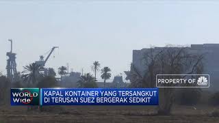 Upaya Evakuasi Kapal Ever Given di Terusan Suez