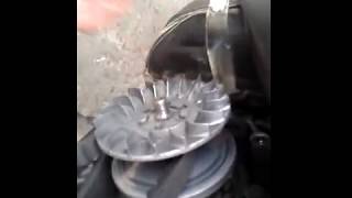 Разборка вариатора на yamaha jog next zone