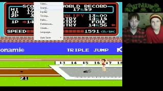 Стрим игры Hyper Sports (NES) Прохождение