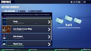 How to refund items in v4.3 Patch FORTNITE (May 30th)
