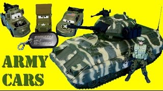 Disney Pixar Cars Army Car McQueen & Mater Battle Lex Luthor & Bane imaginext Just4fun290