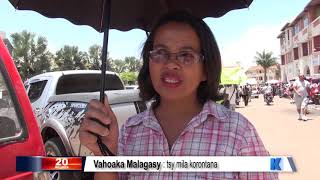 INFO K MADA : Reaction olontsotra