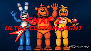 БЕЗУМНЫЕ АНИМАТРОНИКИ...✅FNAF 2 Ultra Custom Night