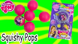 MLP Squishy Pops Mystery Surprise Blind Bag Balls Bracelet My Little Pony Toy Review Opening
