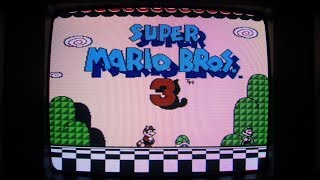 Super Mario Bros 3 (NES) on Samsung GXTV CRT TV