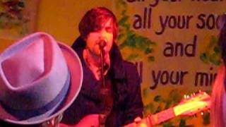 Cody Bonnette of As Cities Burn playing an unrecorded song